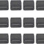 Clips parasol Tesla Model 3/Y y S/X 12uds