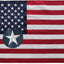 Bandera EE.UU. 3x5ft bordada doble costura rayas latón