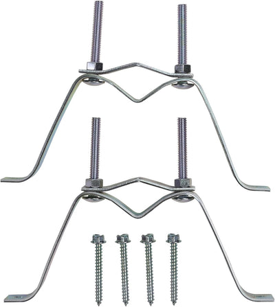Soporte pared acero resistente para antena TV hasta 2.5pulg