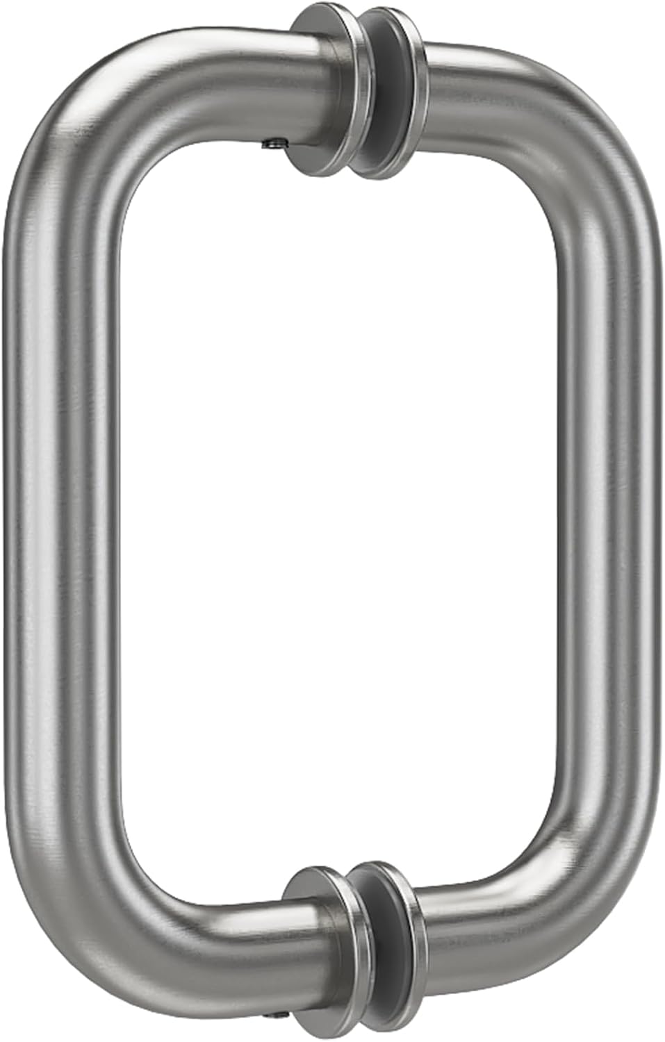 Manija puerta ducha 6pulg acero inox 304 comp 1/4-1/2pulg