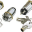 Pack 2 interruptores tubulares bloqueo llave on-off