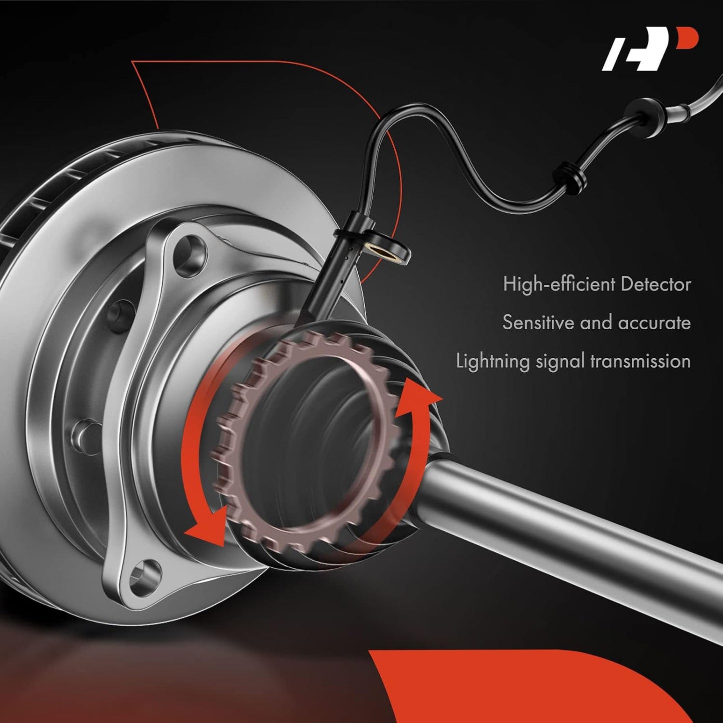 Sensor ABS rueda delantera comp Chevy Canyon 09-12