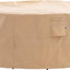 Funda redonda para mesa patio 62x31pulg impermeable UV