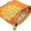 Bolsa joyería brocado bordado 4.3x4.3"