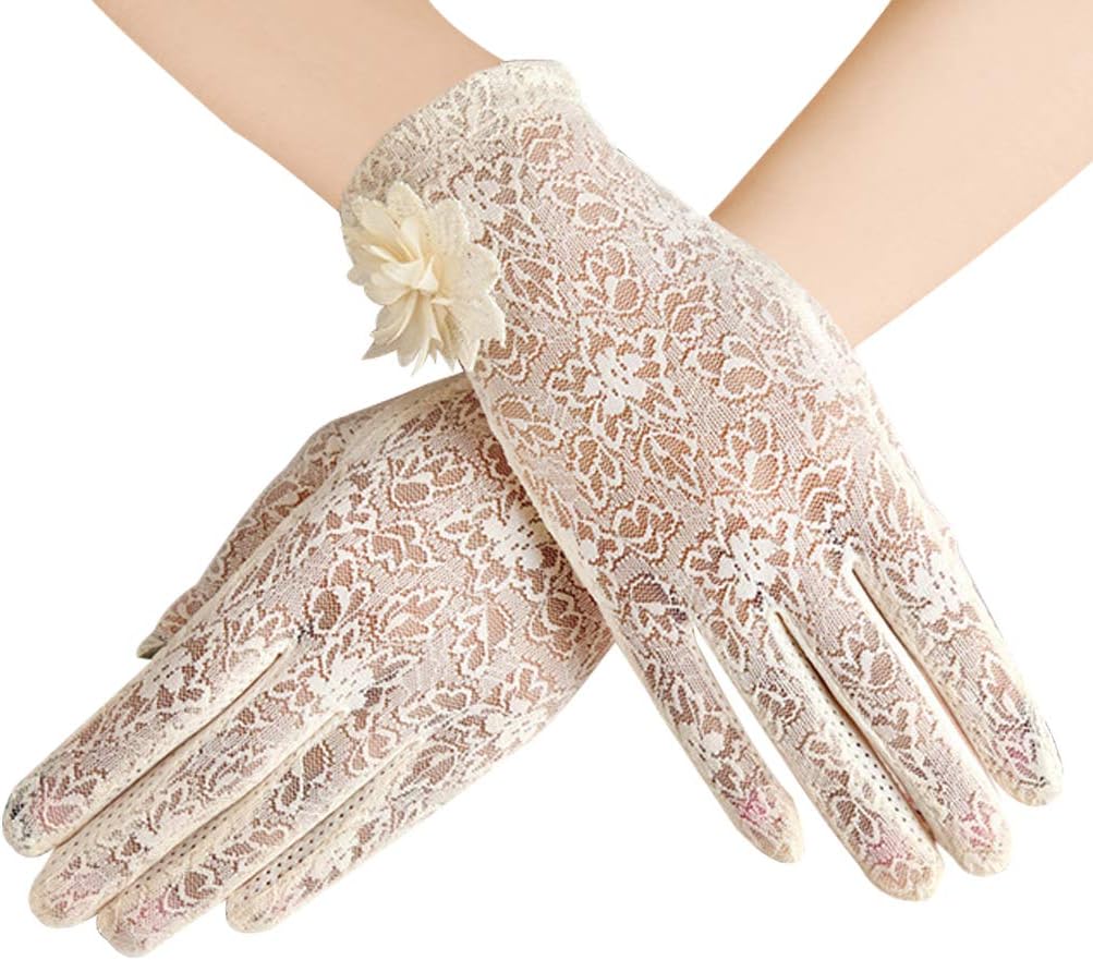 Guantes conducción antideslizantes UV mujer verano