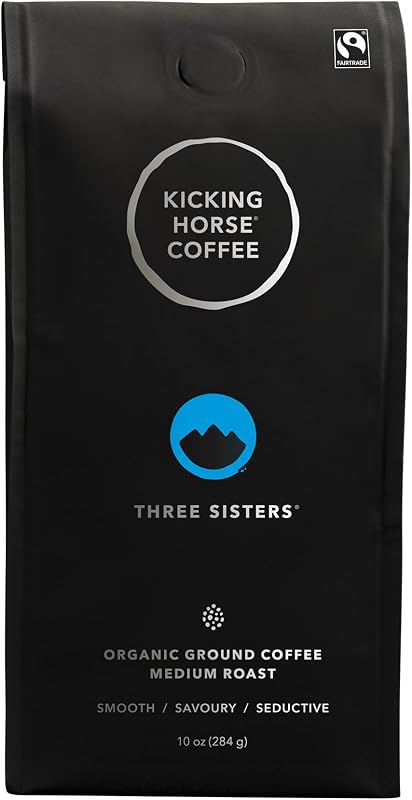Café orgánico Three Sisters tueste medio molido 10oz