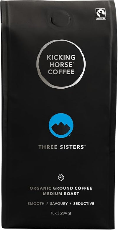 Café orgánico Three Sisters tueste medio molido 10oz
