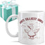 Taza cristiana para mujer amante de los gansos