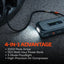 Arrancador aire 150 PSI compresor 55.5Wh 12V con faro