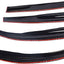 4 Viseras Acrílico Negro Reemplazo Odyssey 05-07