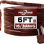 Cable extensión enchufe plano marrón 6ft 16/3 SPT-3 13A
