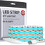 Tira luces LED USB 640 LED color azul hielo flexible