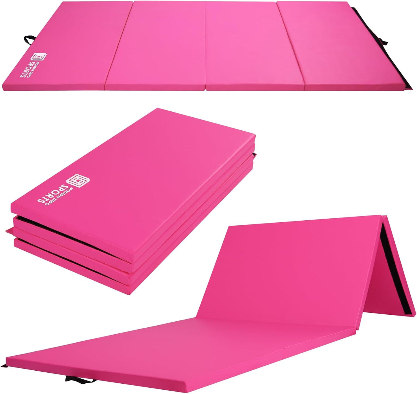 Manta gimnasia plegable 8x4pulg 4 paneles cubierta