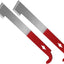 Pack 2 herramientas colmena acero inox 10.5pulg