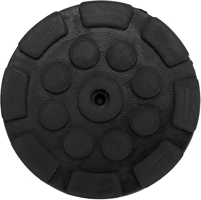 Almohadillas goma coche 4 pzas color negro resistentes