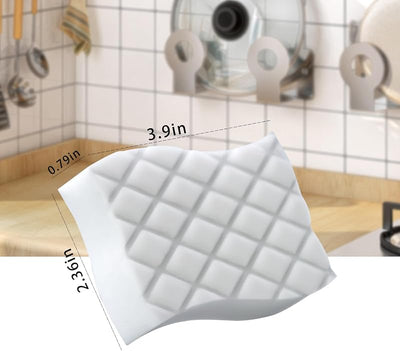 2 Pzas Esponjas Melamina 30 Unids Limpieza Doméstica Blanco