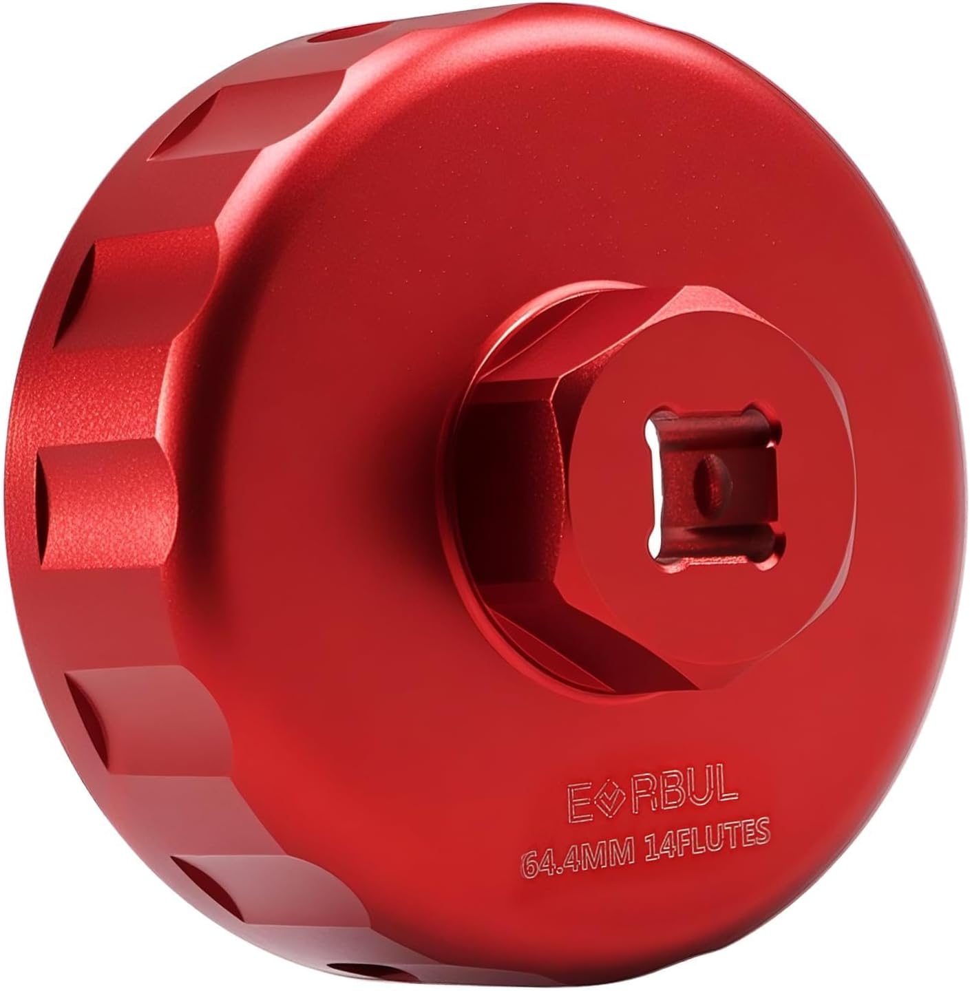 Llave filtro aceite aluminio 2.535pulg 14 flautas comp Polaris