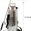 Rociador acero inox 2gal 3ft bomba manual con manómetro
