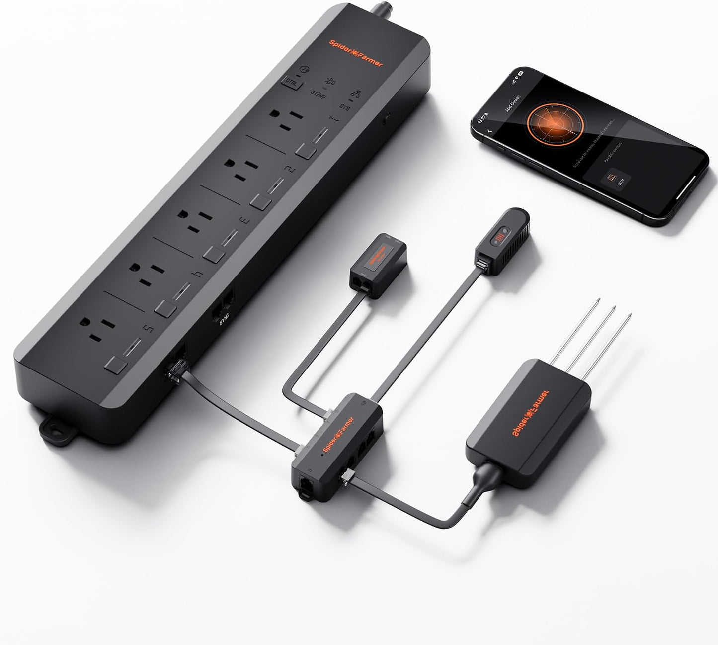 Kit tomas control CA sensor suelo 3en1 para cultivo interior