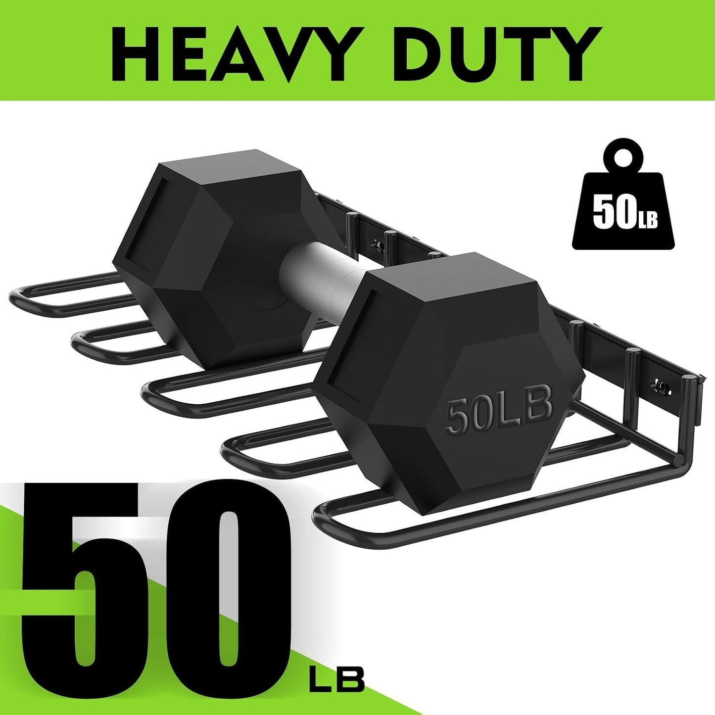 Estante taladro aligerado para cochera 50lb resistente