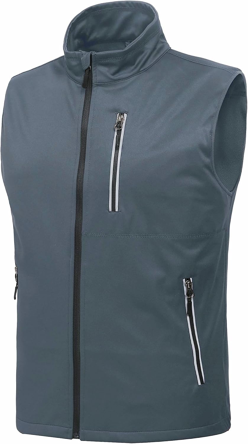 Chaleco Softshell para hombre resistente al viento