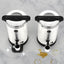Cafetera comercial 18L acero inox 120 tazas doble pared