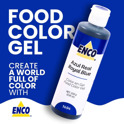 Colorante alimentario en gel azul real 8.8oz