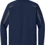 Camiseta 1/2 zip colorblock para hombre