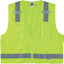 Chaleco agrimensura unisex Clase 2 color lima