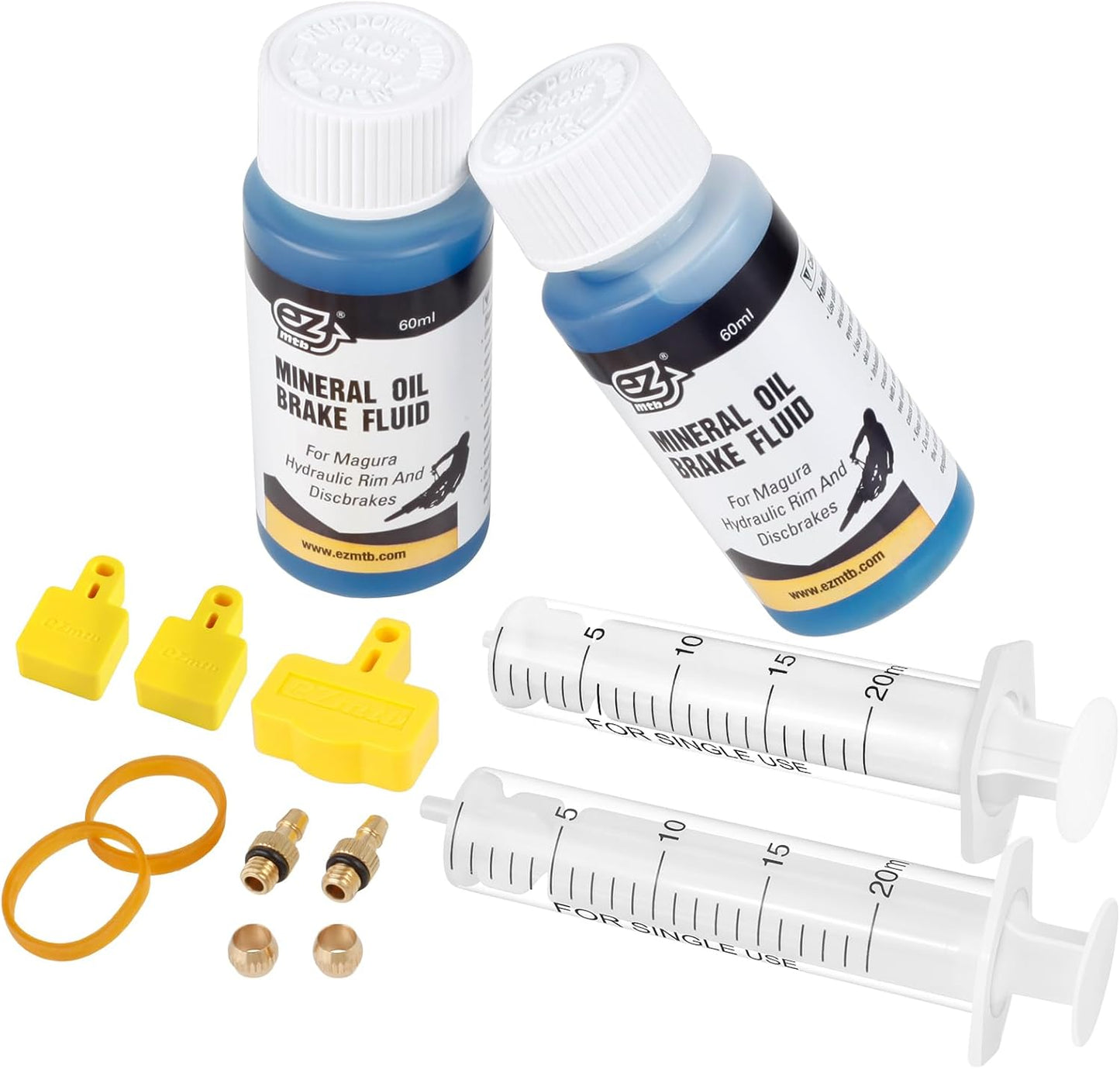 Kit purga frenos hidráulicos MAGURA 4.1oz aceite mineral
