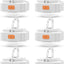 6 Pzas Luces camping recargables mini linterna led
