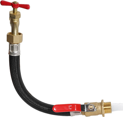 Adaptador manguera jardín 3/4" sin torceduras