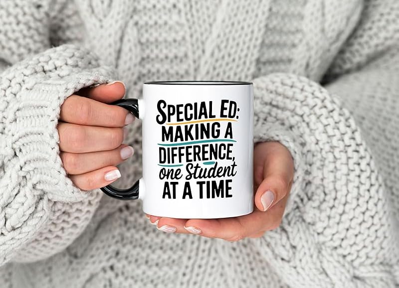 Taza 11oz Regalo Profesor Educ. Especial Diferencia