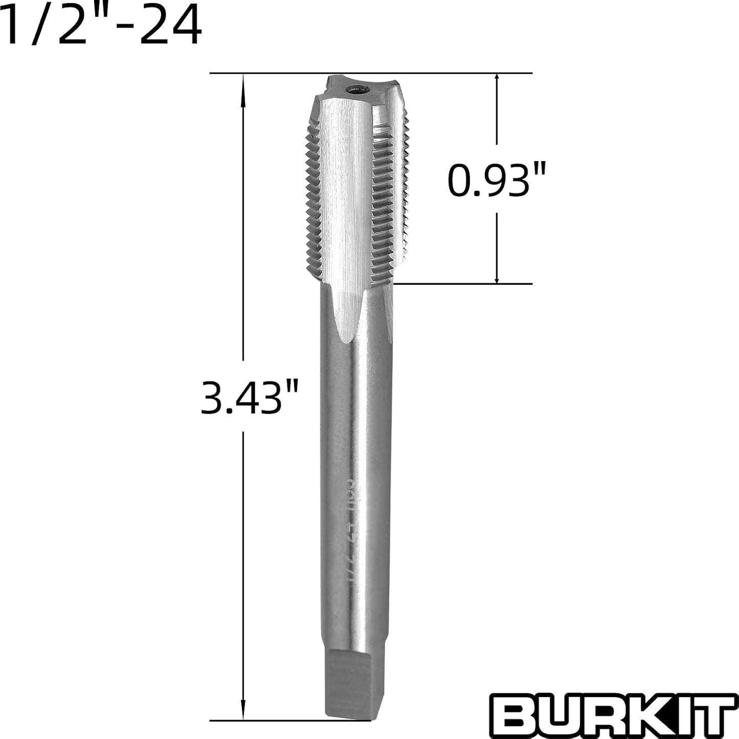 Set dados 1/2x24 UNS macho rosca derecha