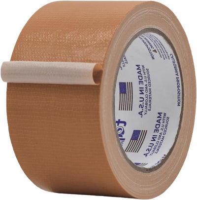 Cinta adhesiva bronceada 3pulg x60pies impermeable UV