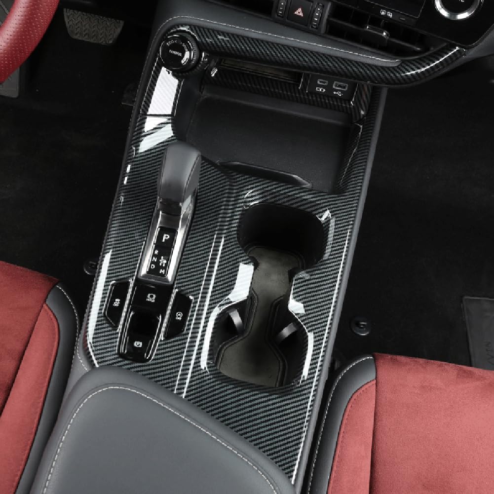 Cubierta consola central Lexus NX 350h 23-25 estilo carbón