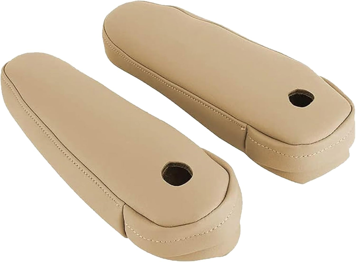 2 Fundas reposabrazos cuero beige tostado comp Lexus RX