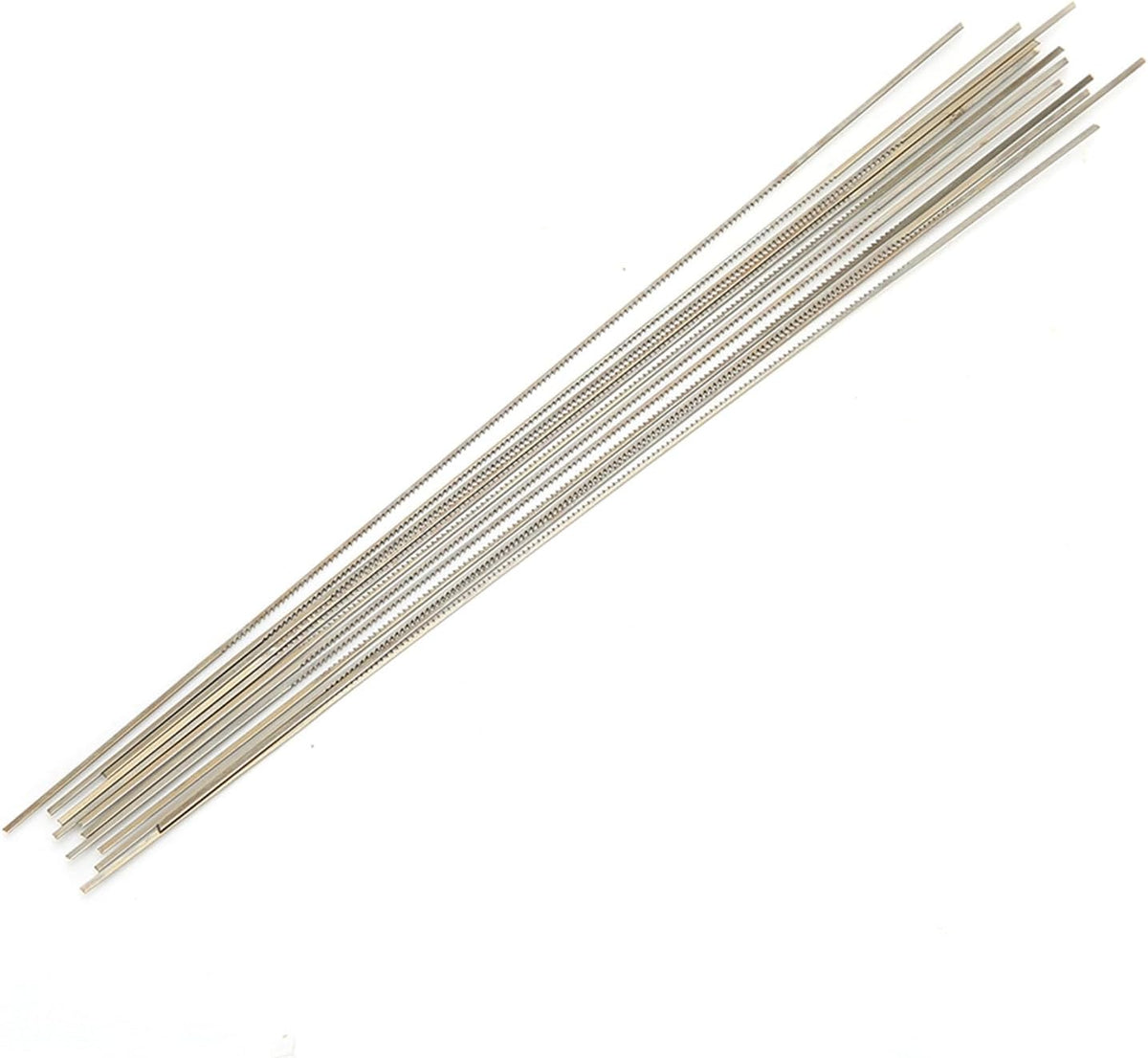 12 Hojas Sierra Joyero Acero Tungsteno 5.118pulg