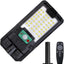 Luz solar LED 100W para calle patio con sensor movimiento