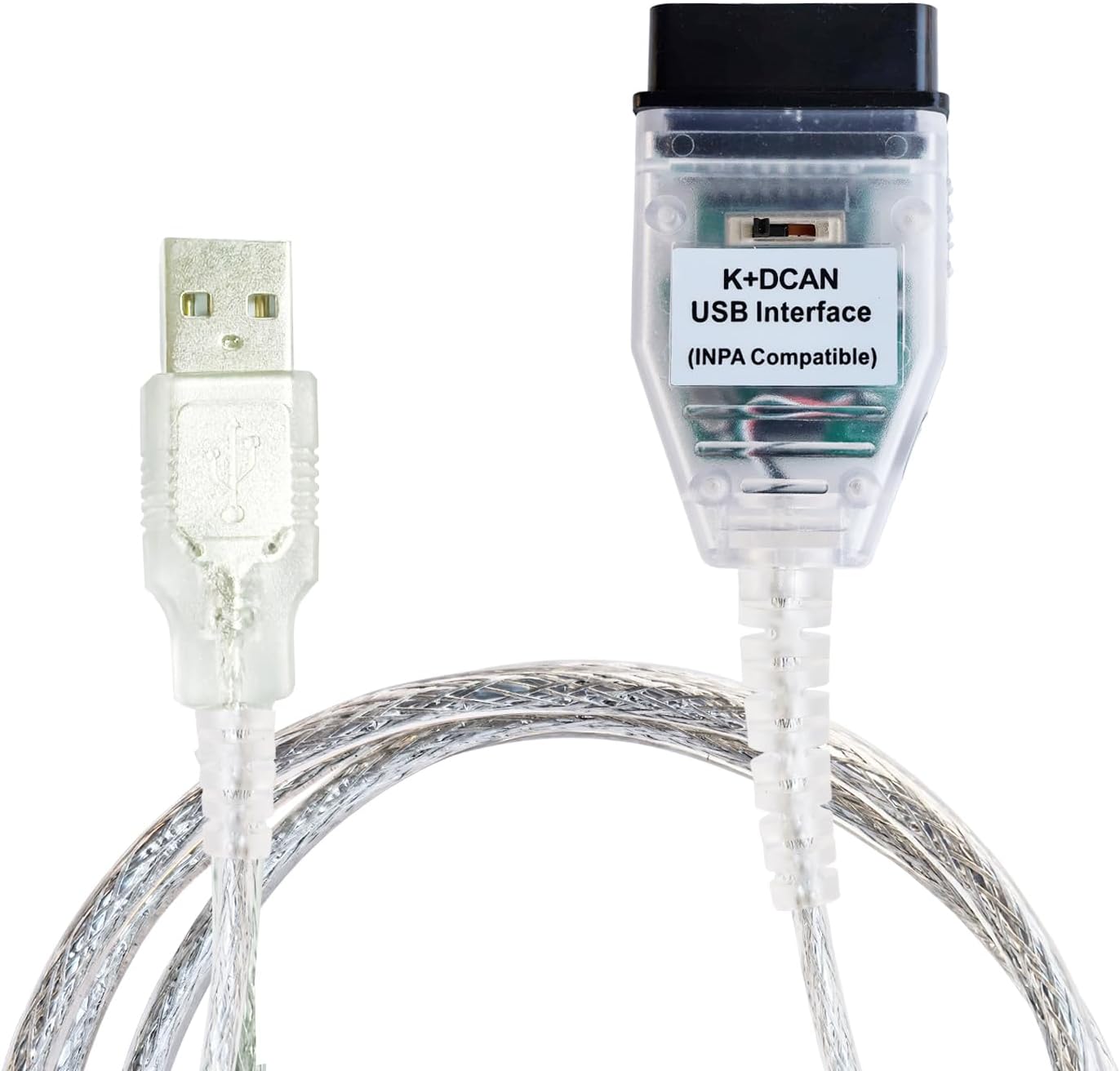 Cable USB OBD2 FT232RL para E-Chassis BMW INPA NCS