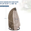 Funda silla patio mimbre resistente impermeable 66x43x68"