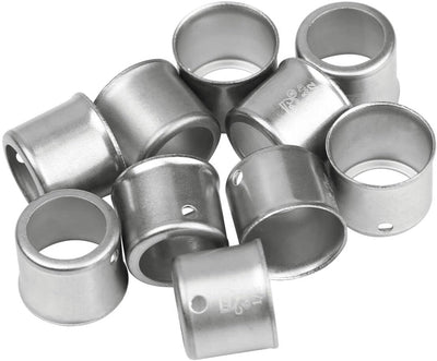 100 Fundas Prensa Acero Inox 1/2 ″ para Latón o Poly