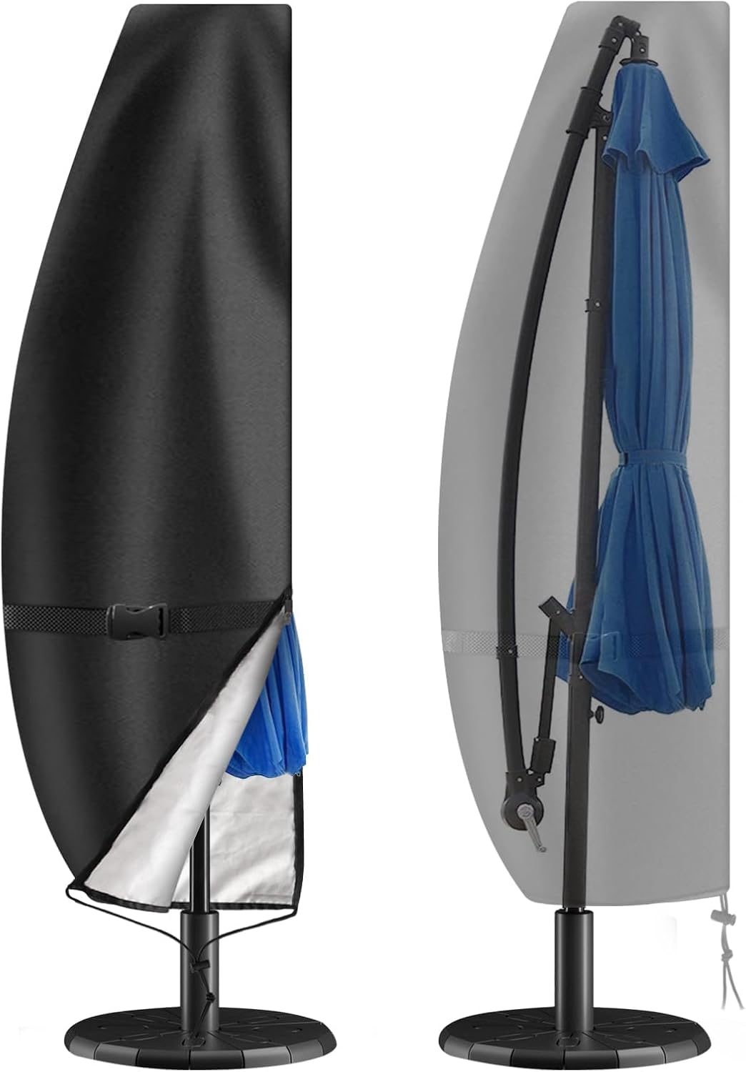 Fundas sombrilla exterior 9-12ft 420D impermeable UV