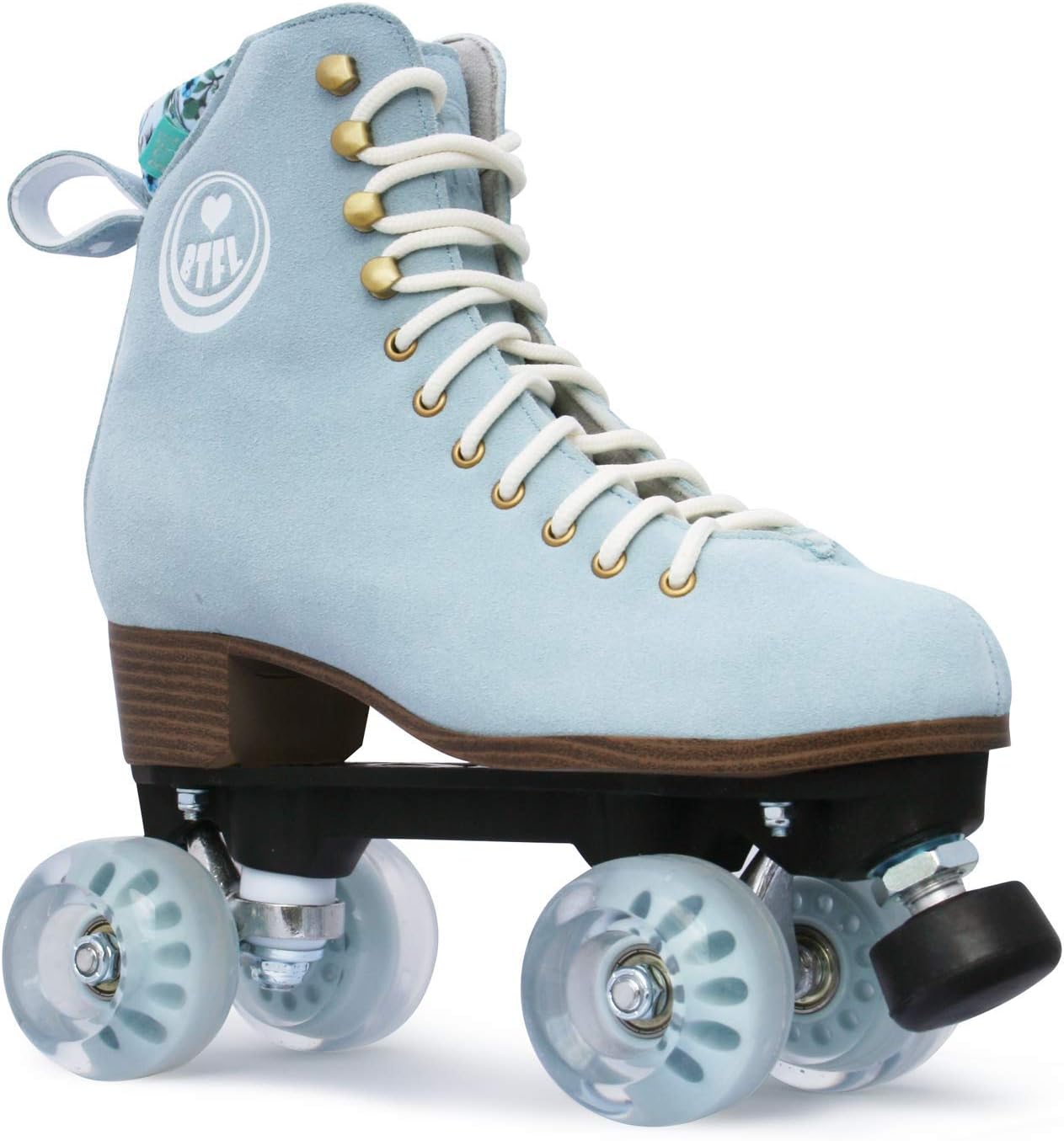Patines rítmicos botas gamuza negro azul gris verde rosa
