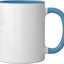 Taza Cerámica Papa y Papá Azul/Blanco