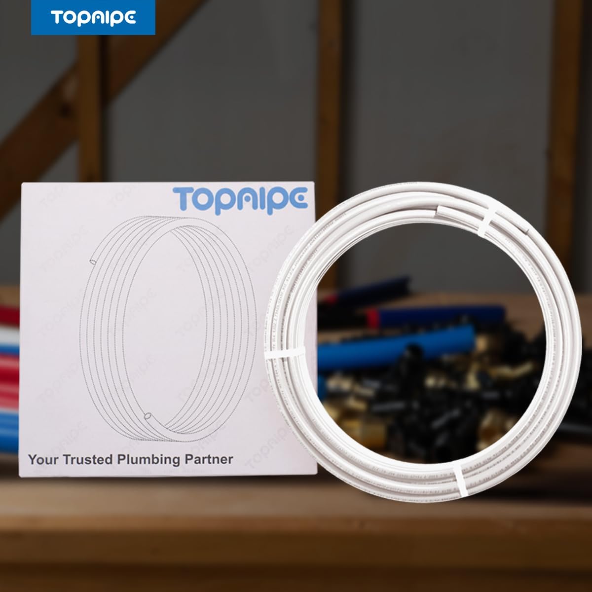 Tubo PEX-B 3/4pulg 100pies NSF certificado para agua