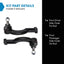 2 Pzas Barras Acoplamiento Delanteras Subaru Legacy 15-19