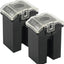 2 Fusibles 80A Negro Pal 3 Cartuchos para Ford Toyota Lexus