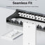 30 Insertos Conector Keystone Blanco para Placa Pared