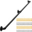 Kit pasamanos escalera acero galvanizado 6ft 440lb ajustable